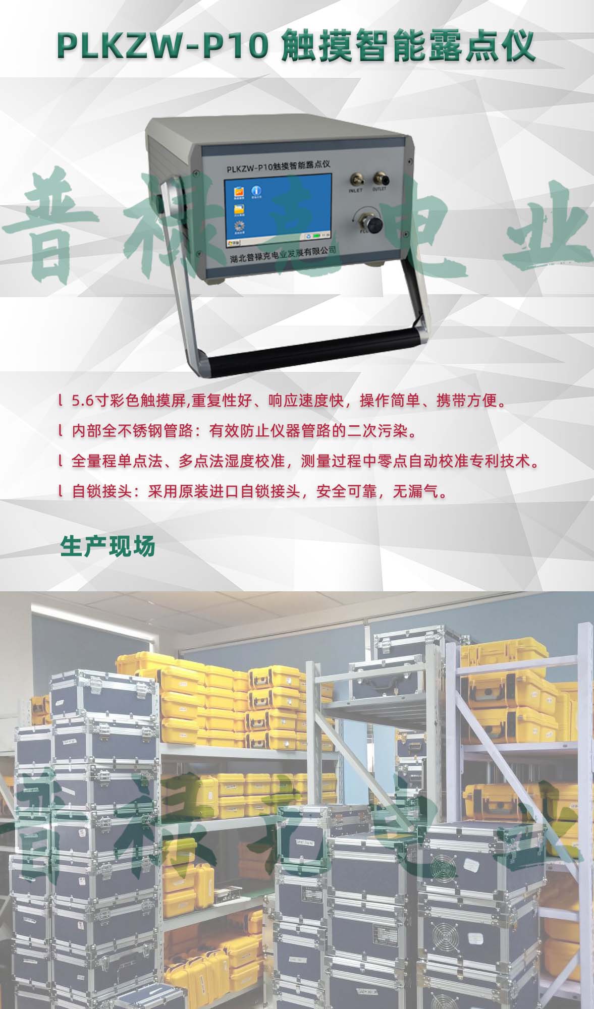 PLKZW-P10 触摸智能露点仪