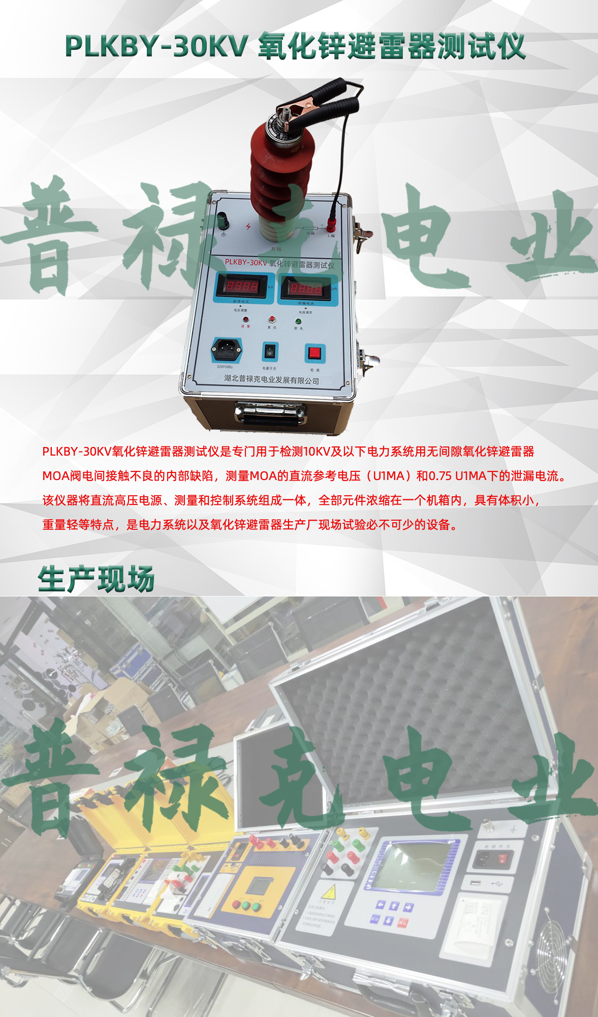 氧化锌避雷器测试仪 氧化锌避雷器测试仪